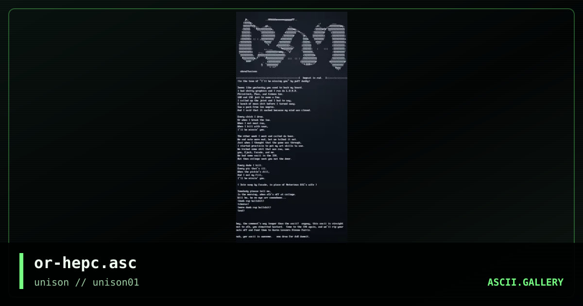 h3pcat, nigga!!@ aCk-!!, by ohred, 1997