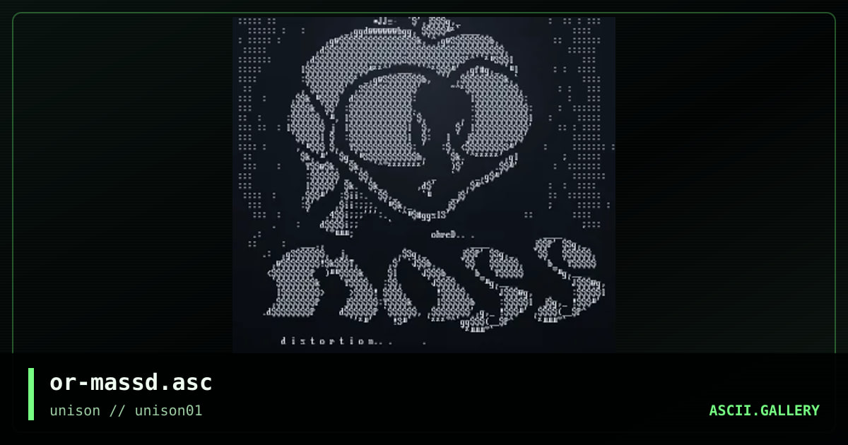 or-massd.asc, by ohred, 1997