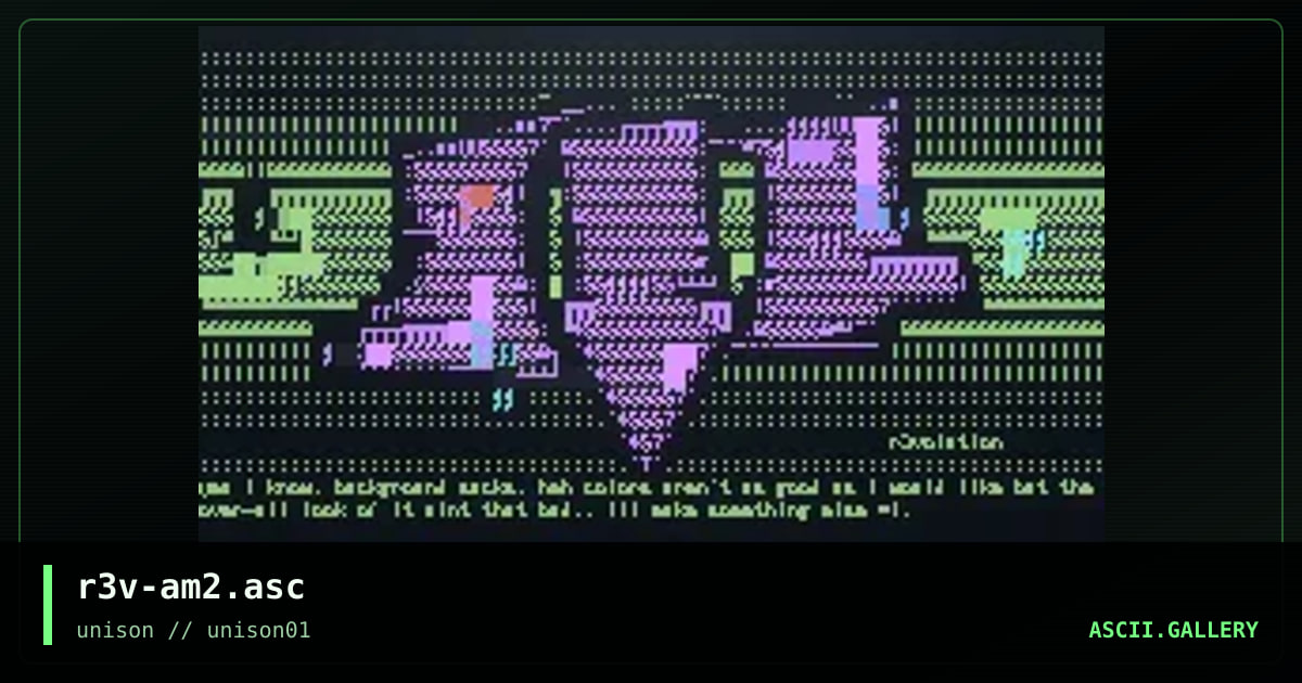 r3v-am2.asc, by revolution, 1997