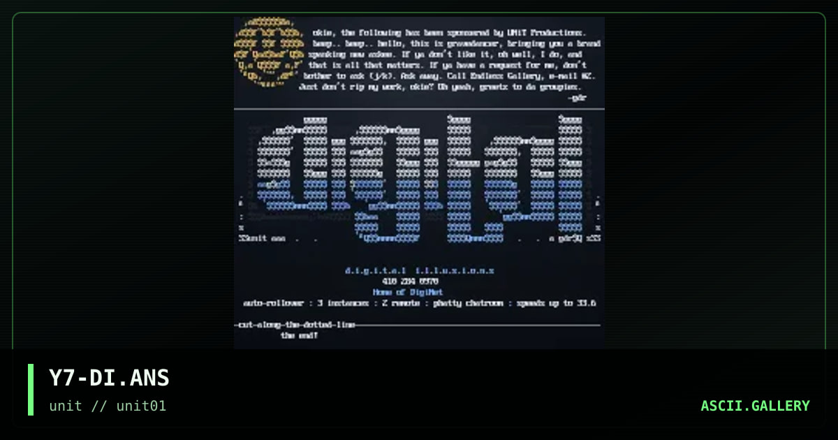 Digital Illusions, by gravedancer, 1996