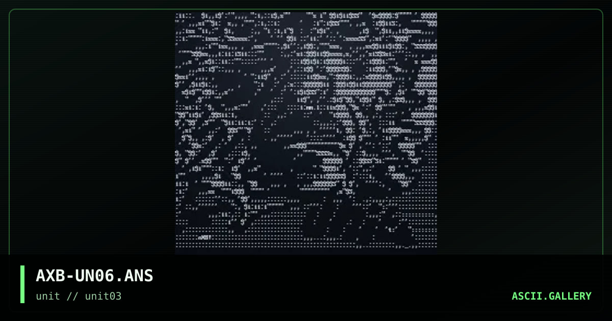 Unit, by axb, 1996