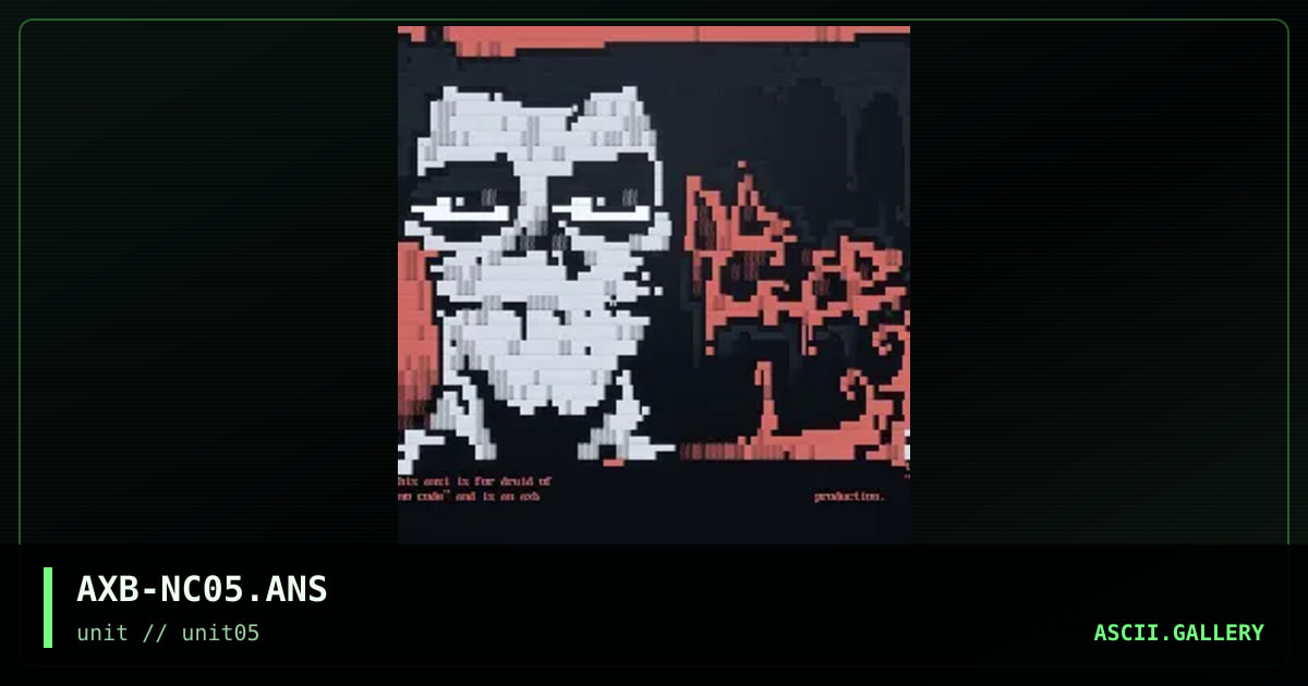 No Code Ansi, by axb, 1997