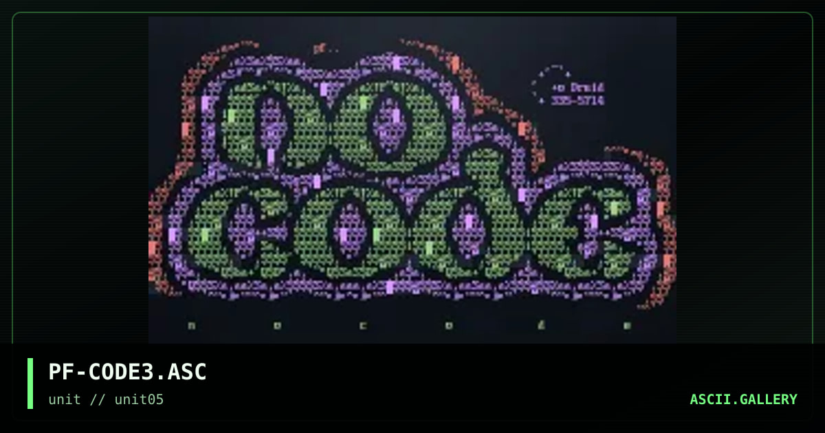 PF-CODE3.ASC, by puff, 1997