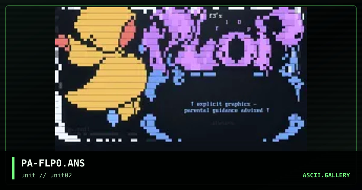 f3's flOp, by pandora, 1996