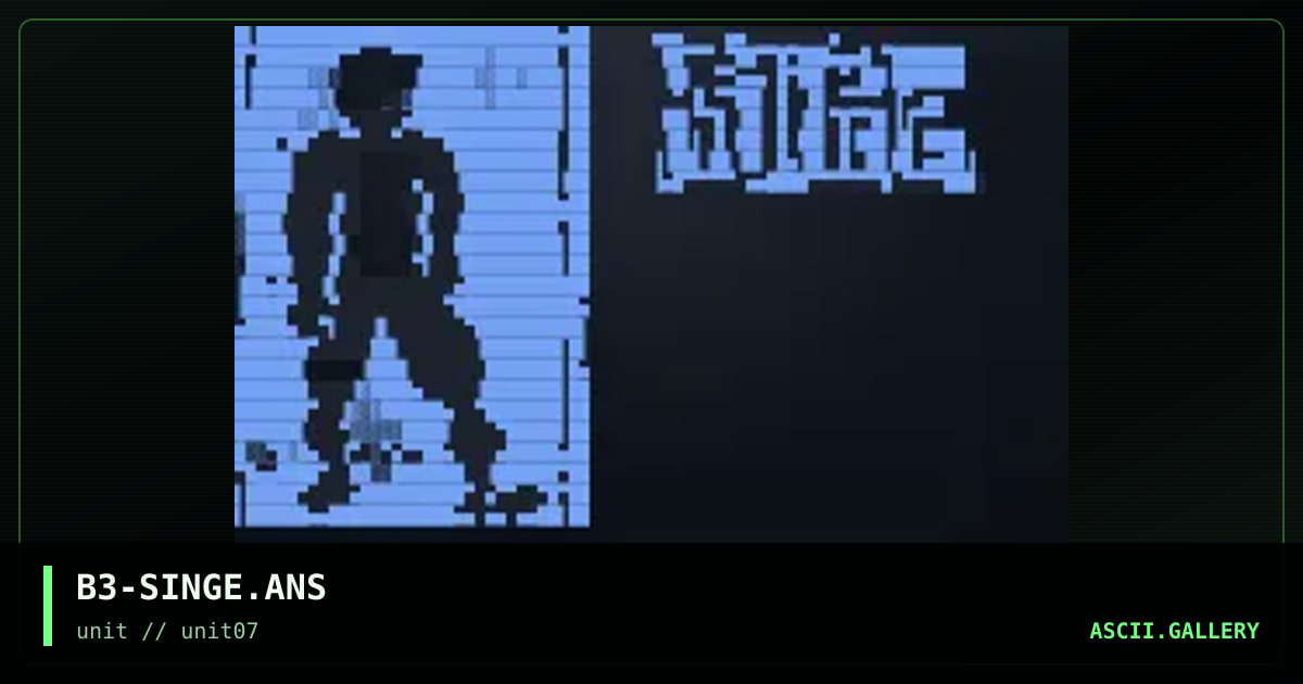 singe, by b love, 1997