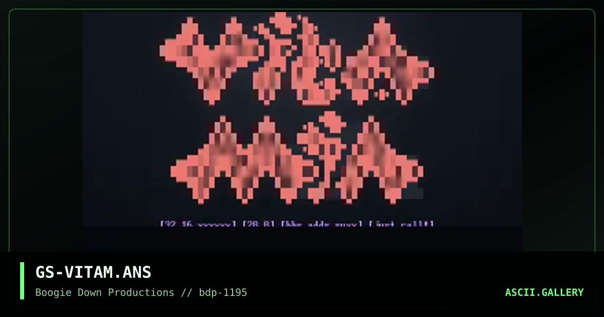 VitaMin, by genius, 1995