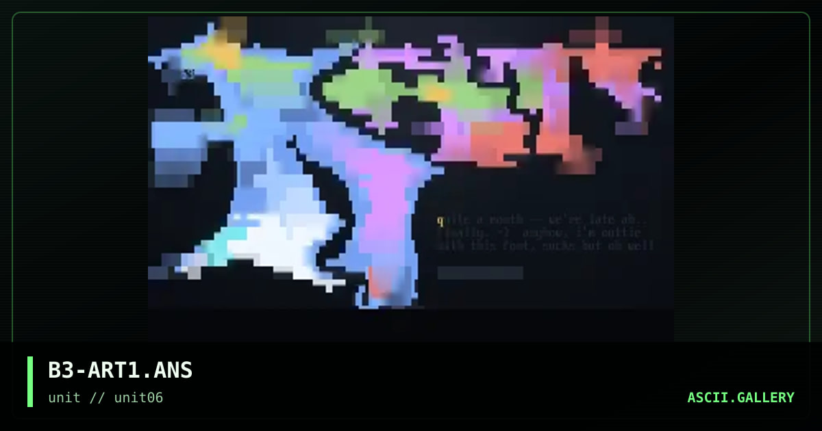 just for fun, by b love, 1997