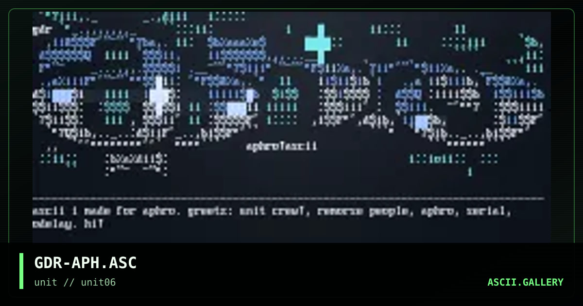 GDR-APH.ASC, by gravedancer, 1997
