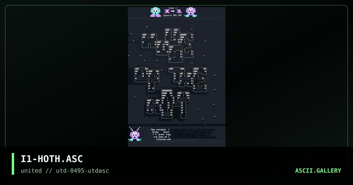 House of The Holy ASCii, by iczer-1, 1995