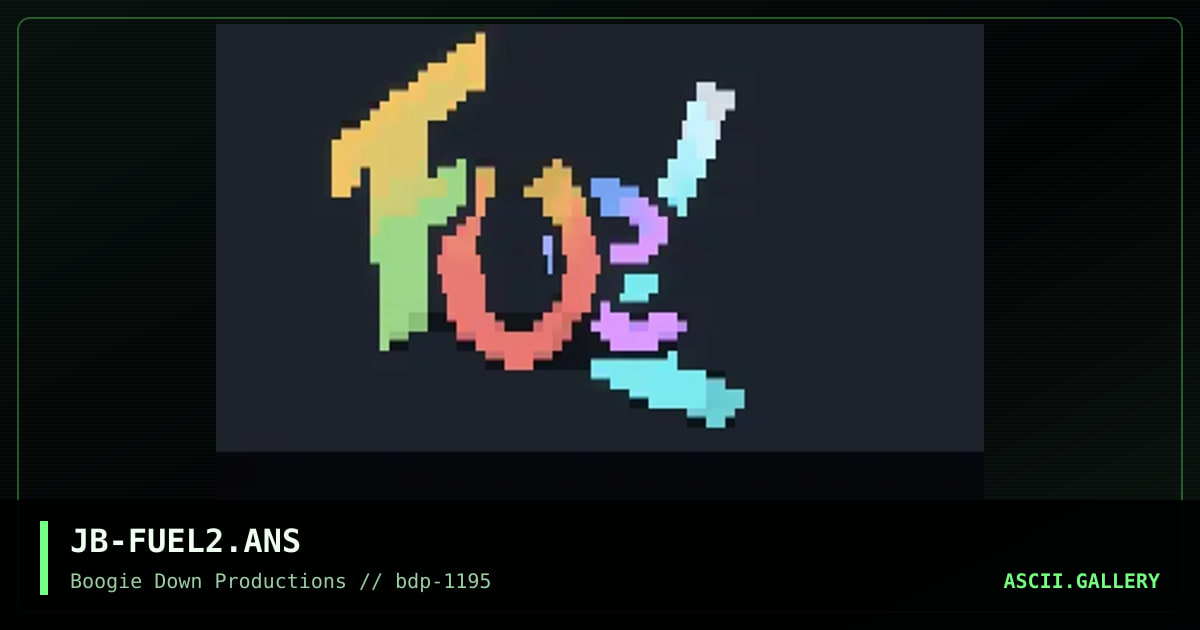 FUEL L0G0 #2, by jailbird, 1995