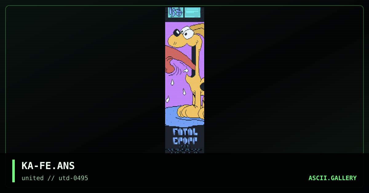Fatal Error, by kamui, 1995