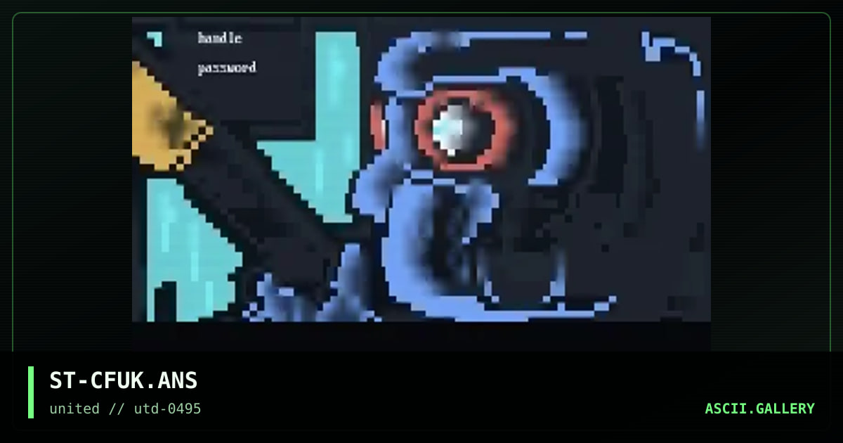 Cyberfuk Matrix, by strychnine, 1995