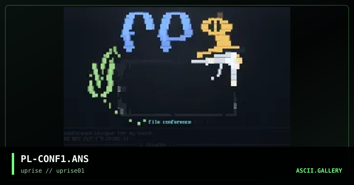 PL-CONF1.ANS, by playdoe, 1998