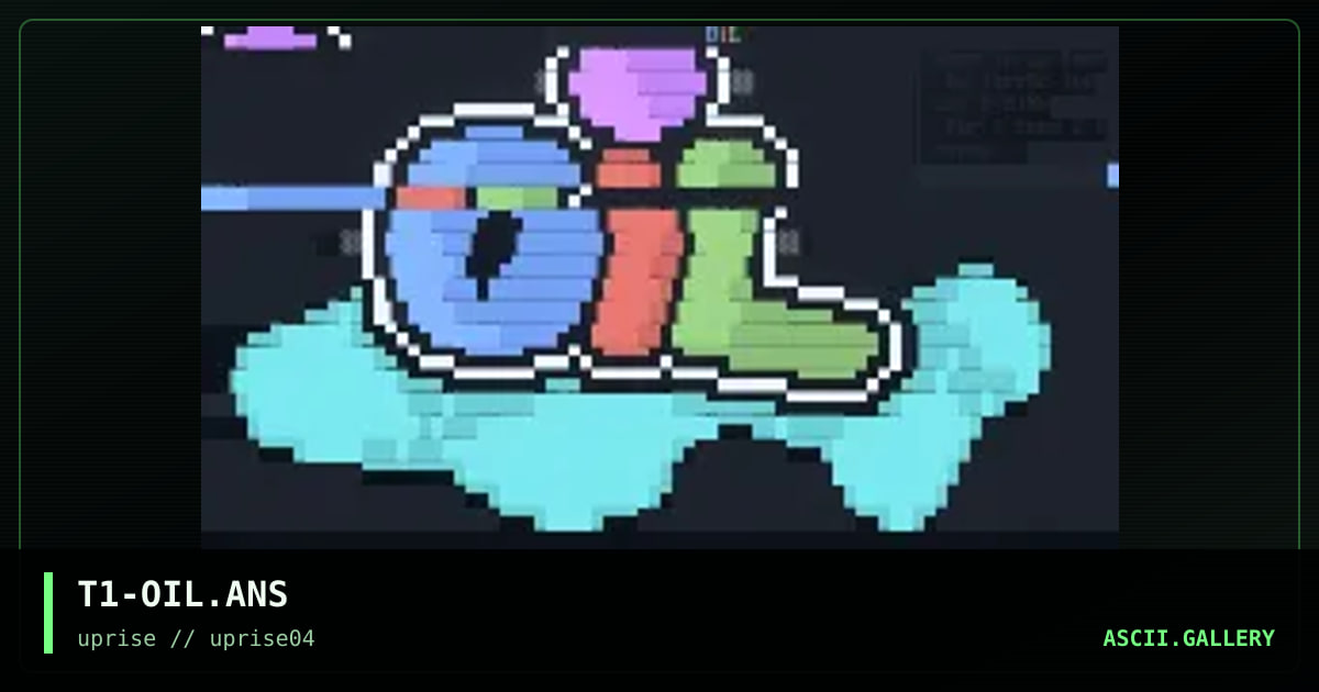 T1-OIL.ANS, by terror 108, 1998