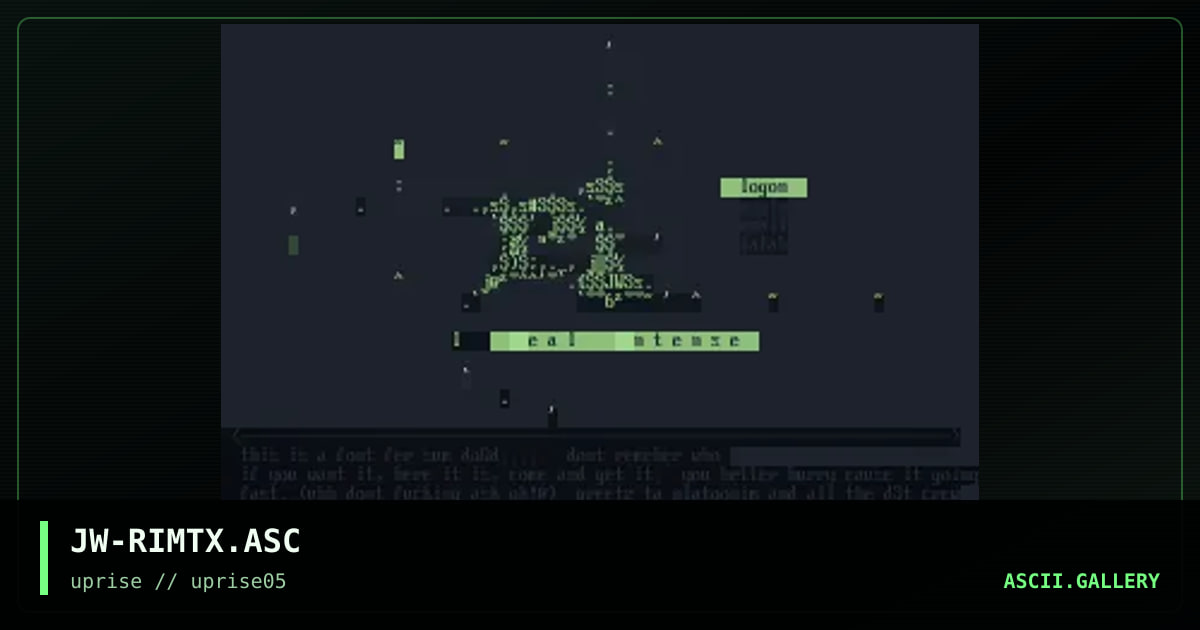 JW-RIMTX.ASC, by jawah, 1998