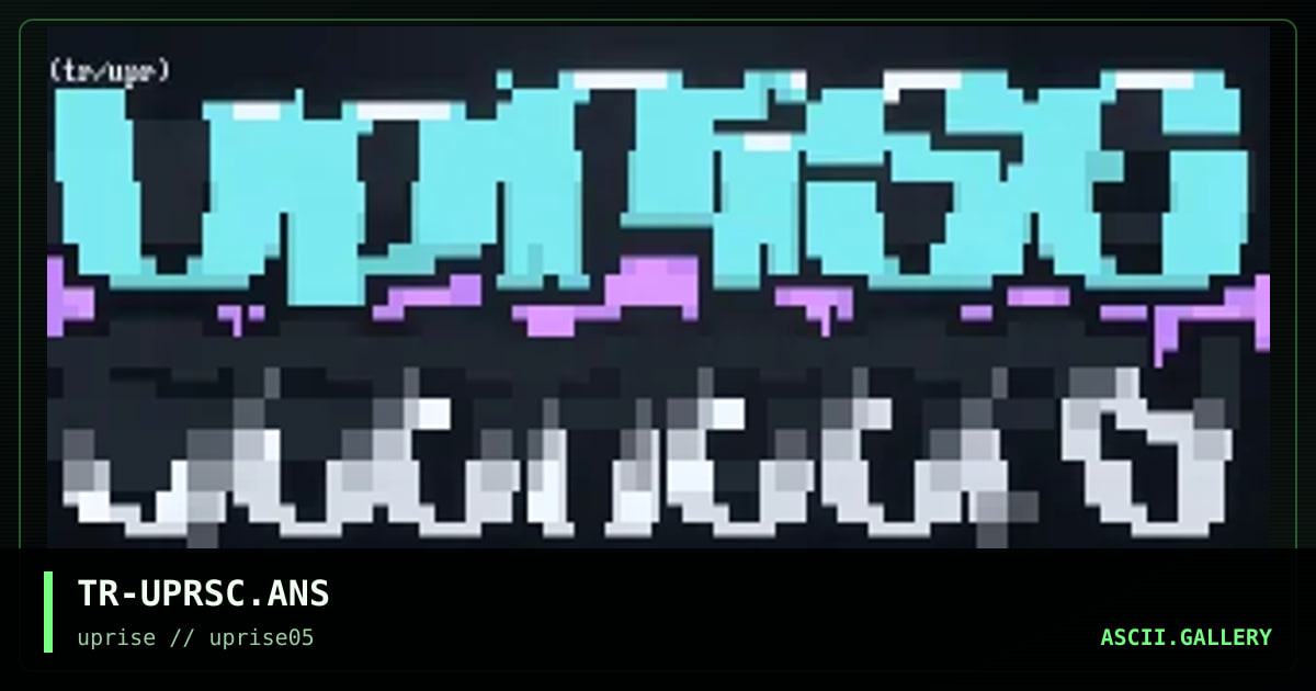 TR-UPRSC.ANS, by trippah, 1998