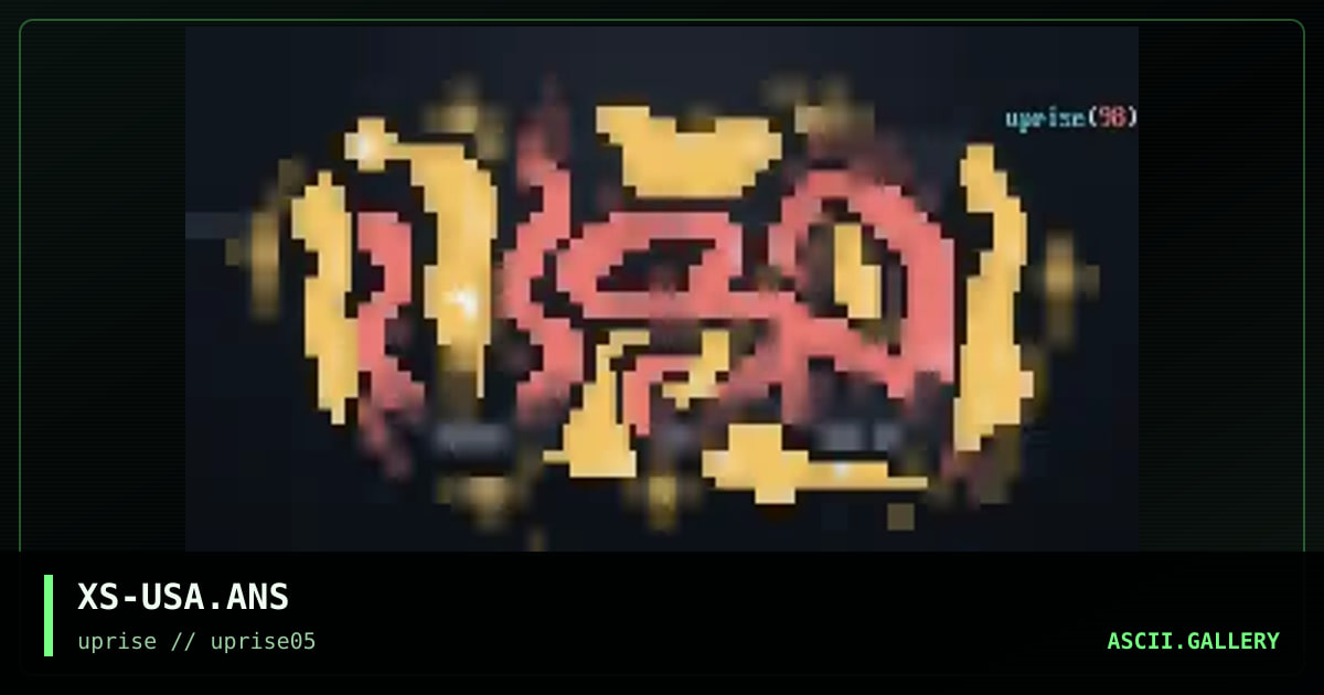 XS-USA.ANS, by xsys, 1998