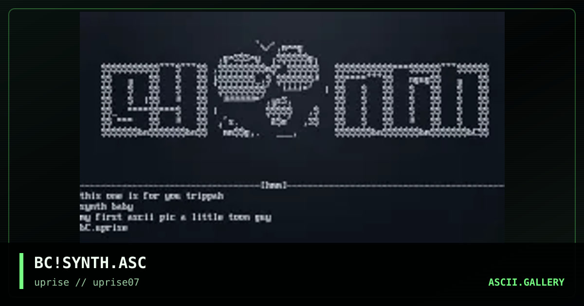 BC!SYNTH.ASC, by bc, 1998