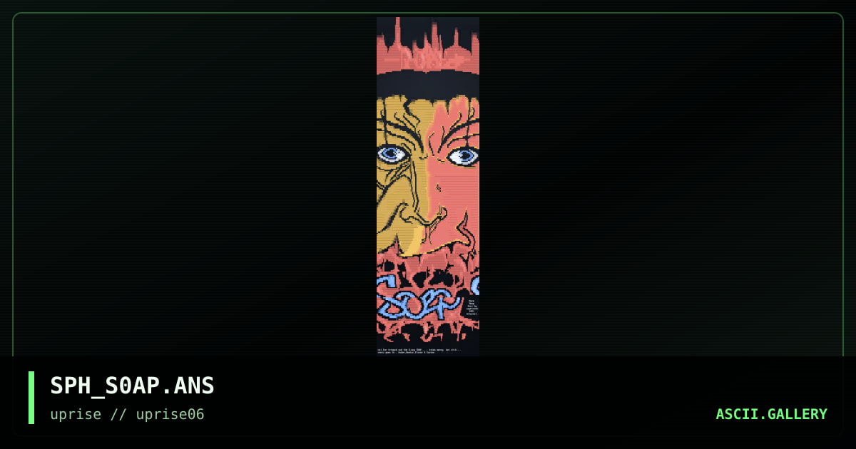 soap, by sephiroth, 1998