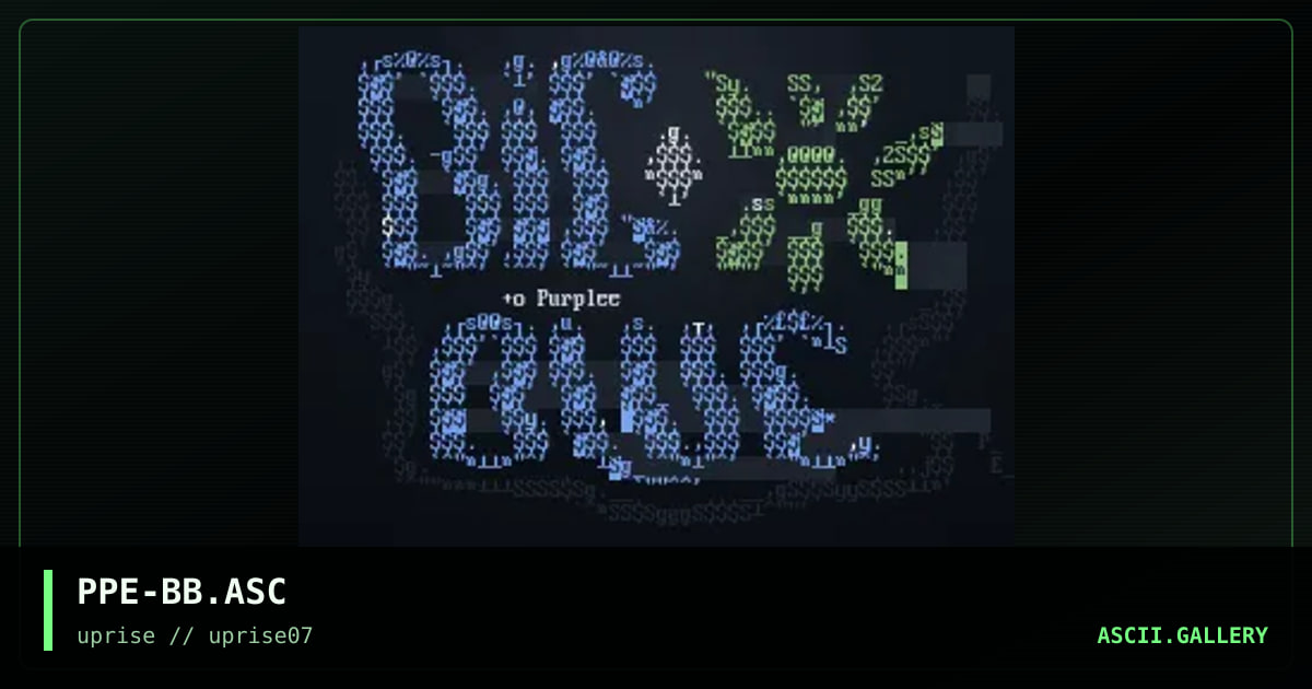 PPE-BB.ASC, by purplee, 1998