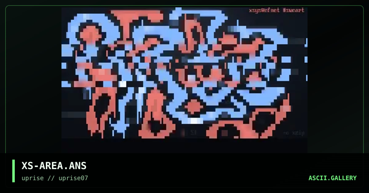 XS-AREA.ANS, by xsys, 1998