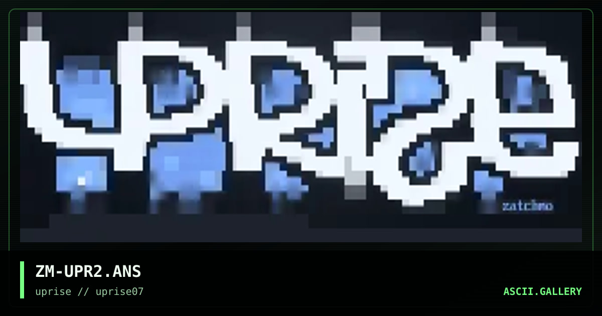 ZM-UPR2.ANS, by zatchmo, 1998