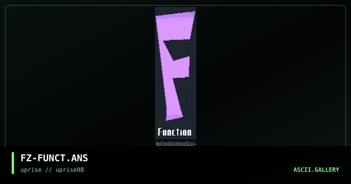 <f>unction, by frozen, 1998