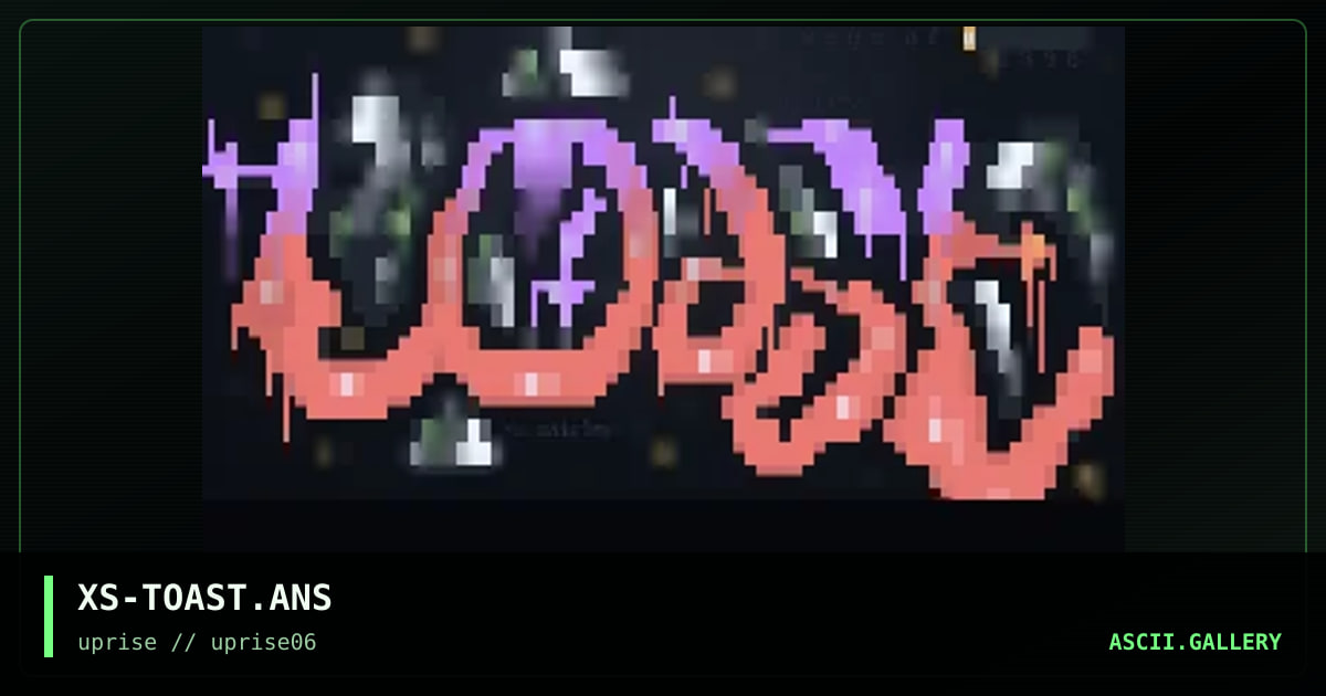 toast, by xsys, 1998