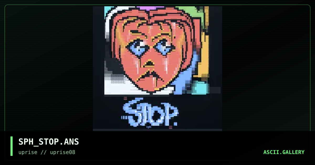 stop(?), by sephiroth, 1998