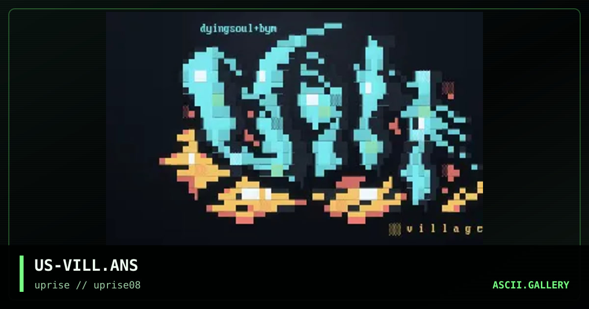 US-VILL.ANS, by dyingsoul, big yellow man, 1998