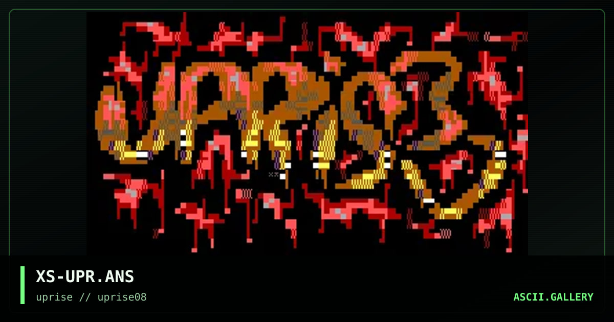 XS-UPR.ANS, by xsys, 1998