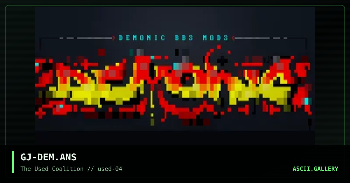 Demonic, by grymmjack, 2000