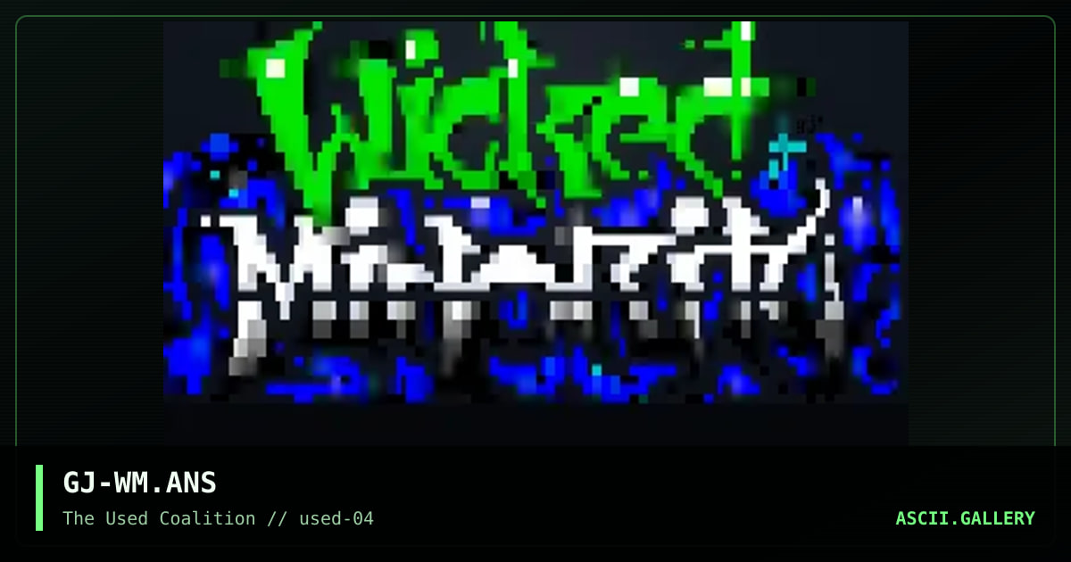 Wicked Minority, by grymmjack, 2000