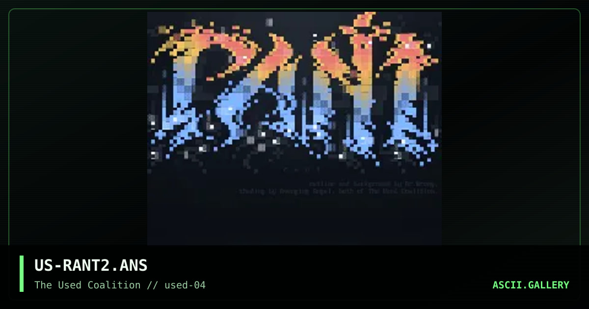 Rant, by mr wrong, avenging angel, 2000