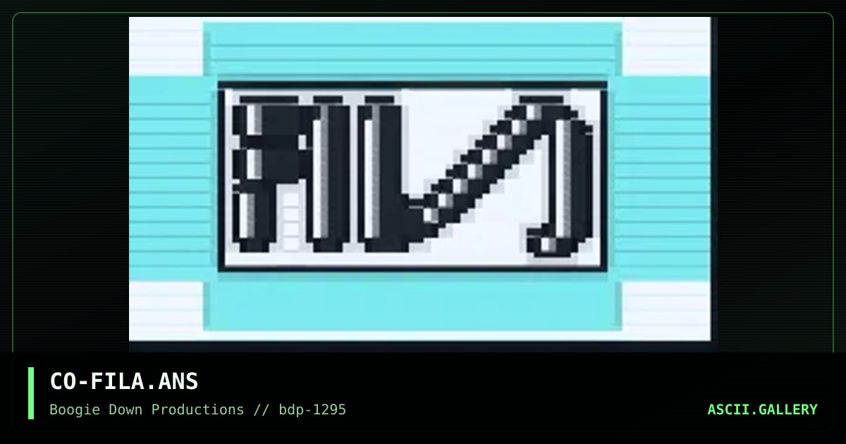 Fila, by coeffey, 1995