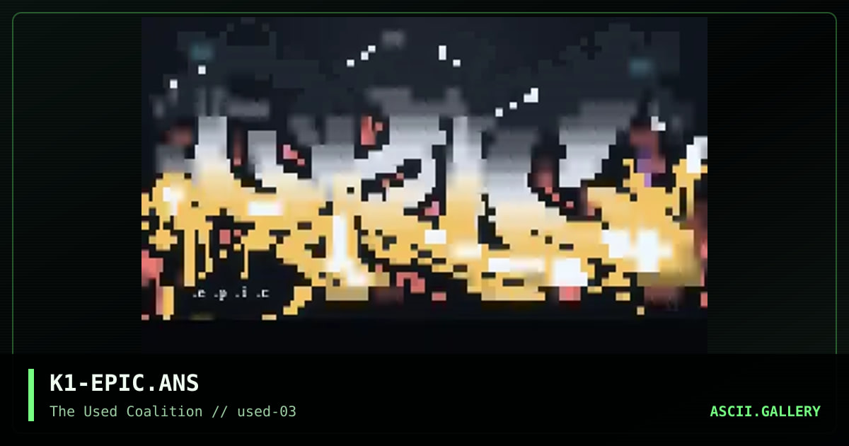 Epic, by knocturnal, 2000