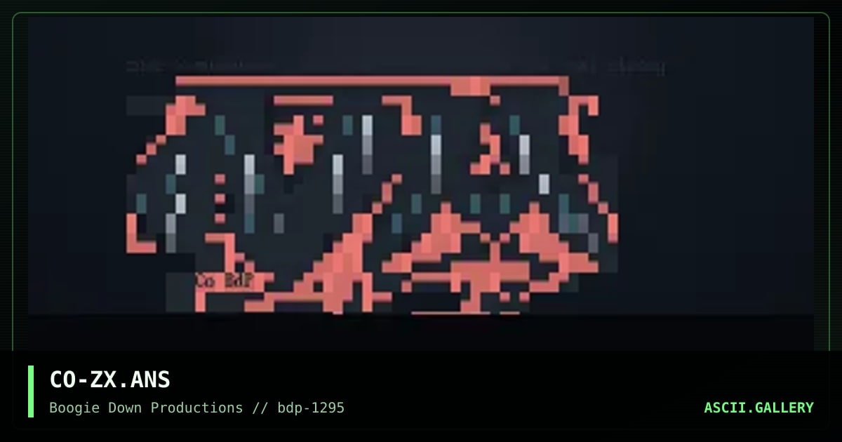 Zone-x, by coeffey, 1995