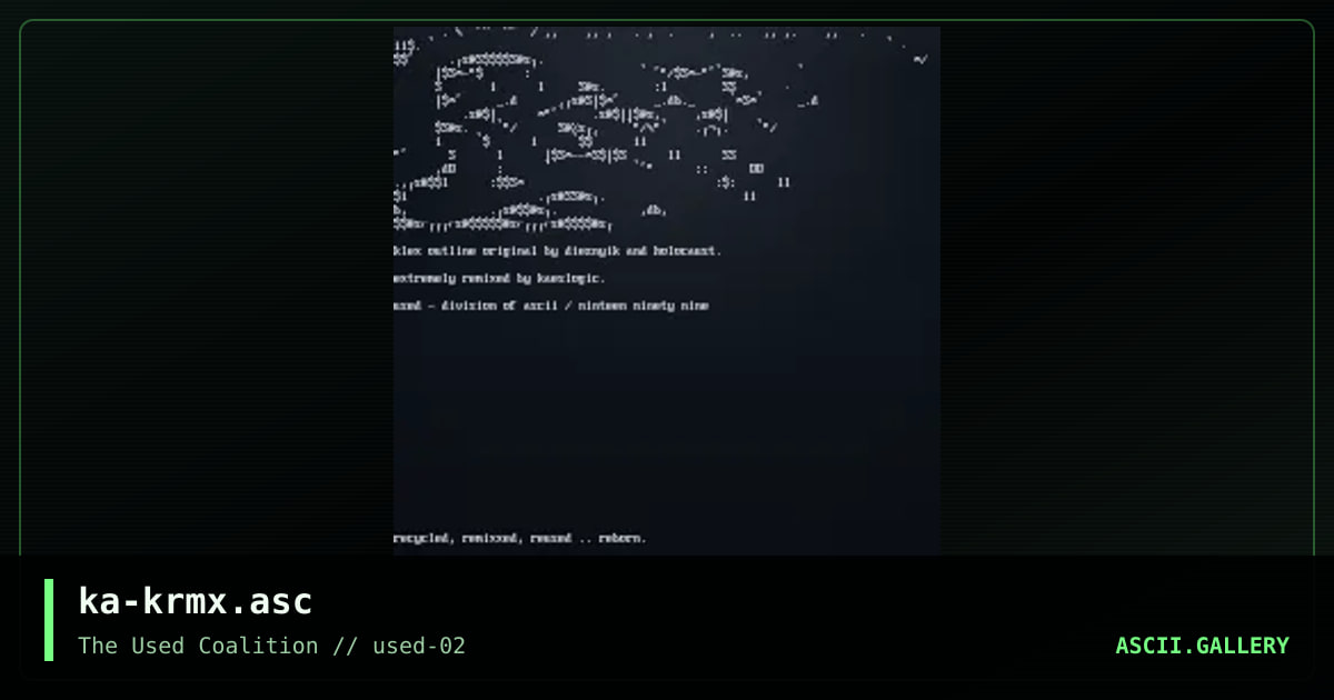 Klex Remix, by kaeslogic, 1999