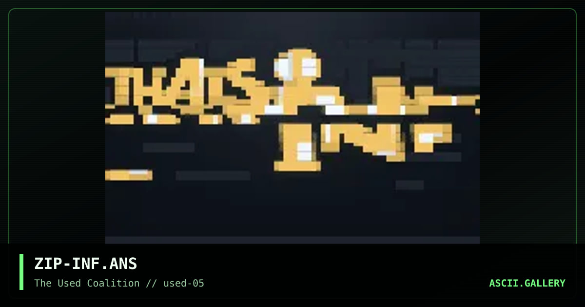 that's inf, by zippy, 2000