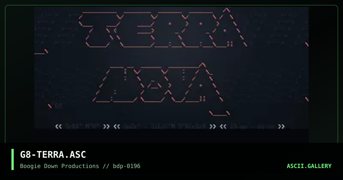 terra nova, by gatekeeper, 1996