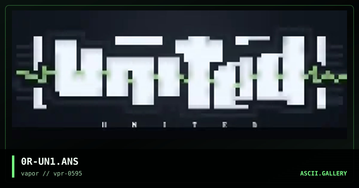United Logo (Dead!), by m0rpheus, 1995