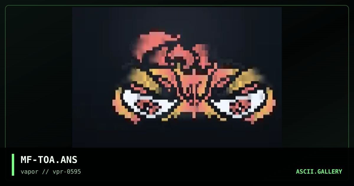 TOA Quickie Logo, by morbid fixation, 1995