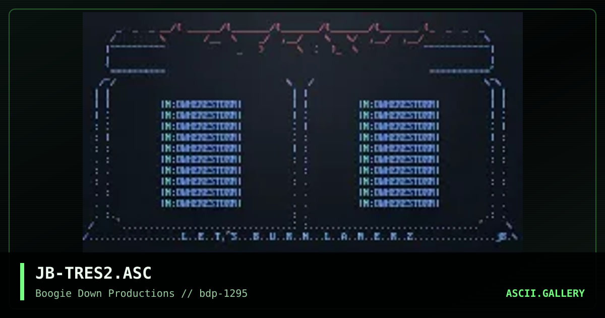 Trespass menu I, by jailbird, 1995