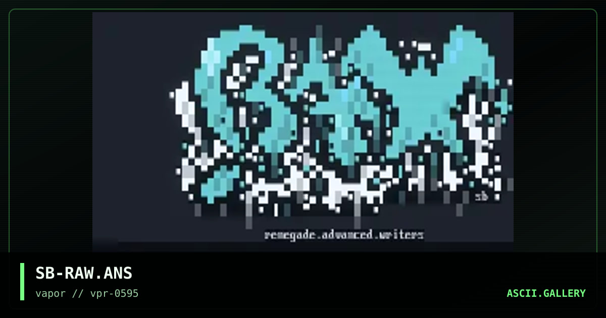 R.A.W., by skyblazer, 1995