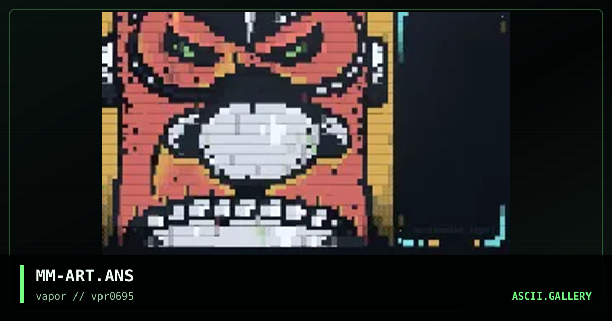 screen login ansi, by mastermind, 1995