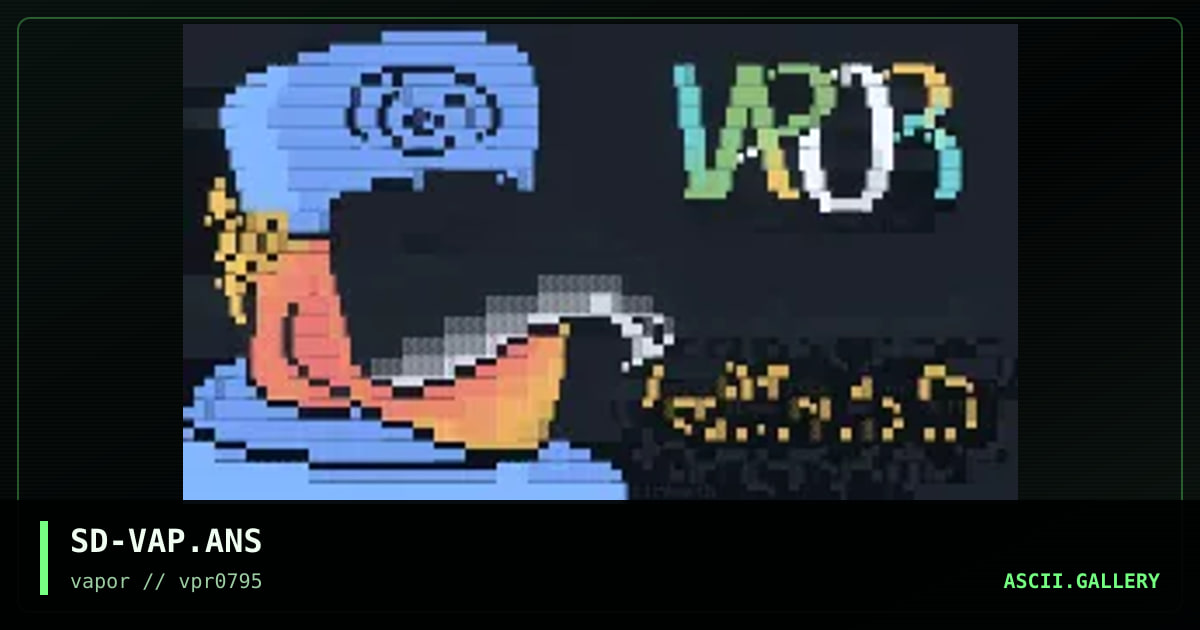 SD-VAP.ANS, by sirdeath, 1995
