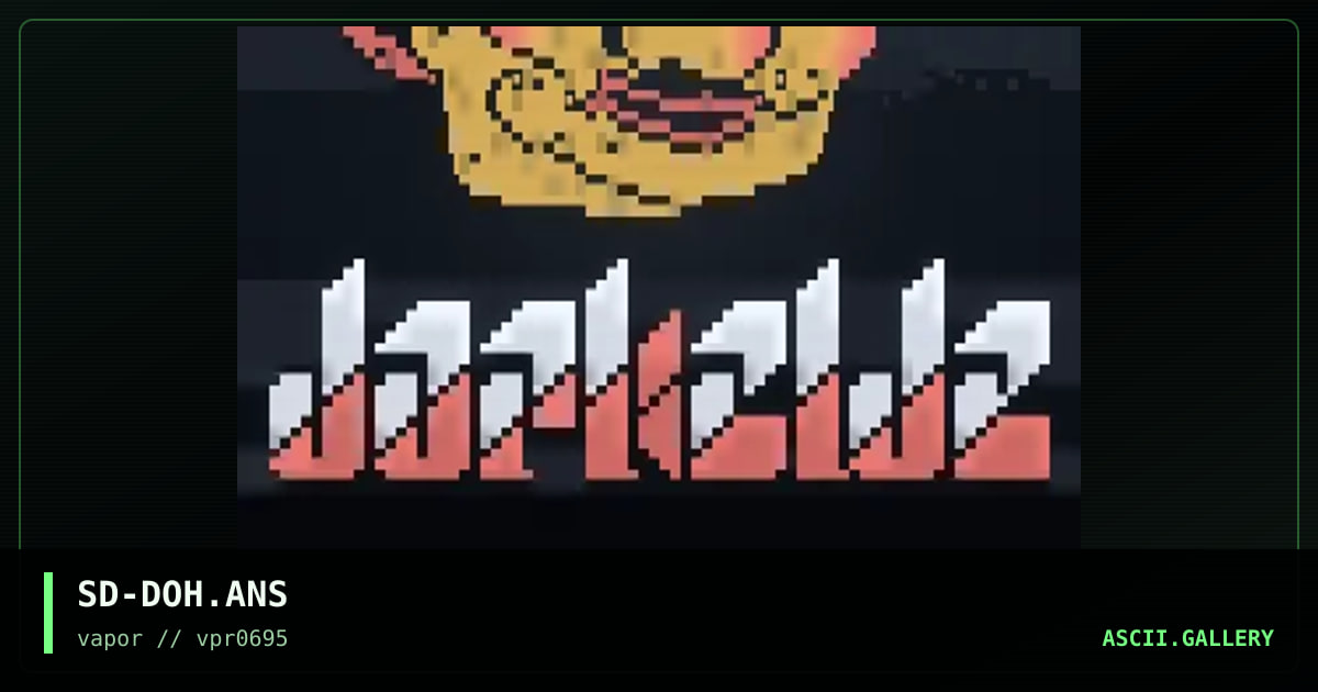 SD-DOH.ANS, by sirdeath, 1995