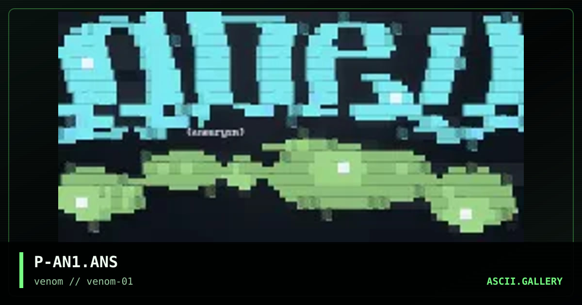 P-AN1.ANS, by pezclown, 1998