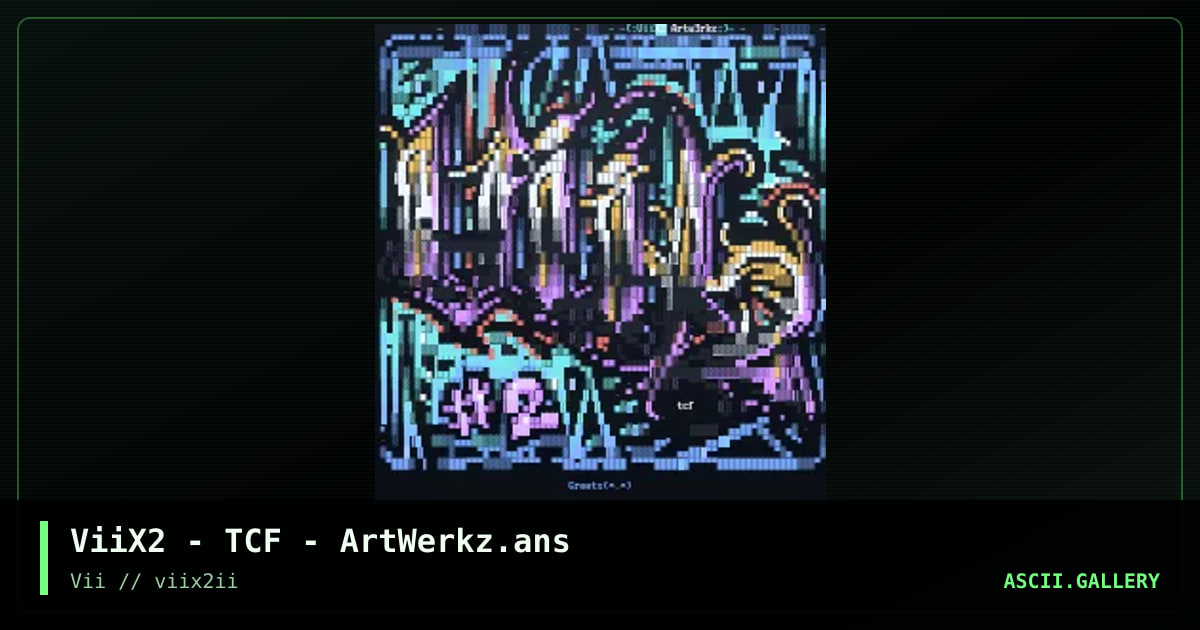 ViiX2 - TCF - ArtWerkz.ans, by the creep fever, 2005