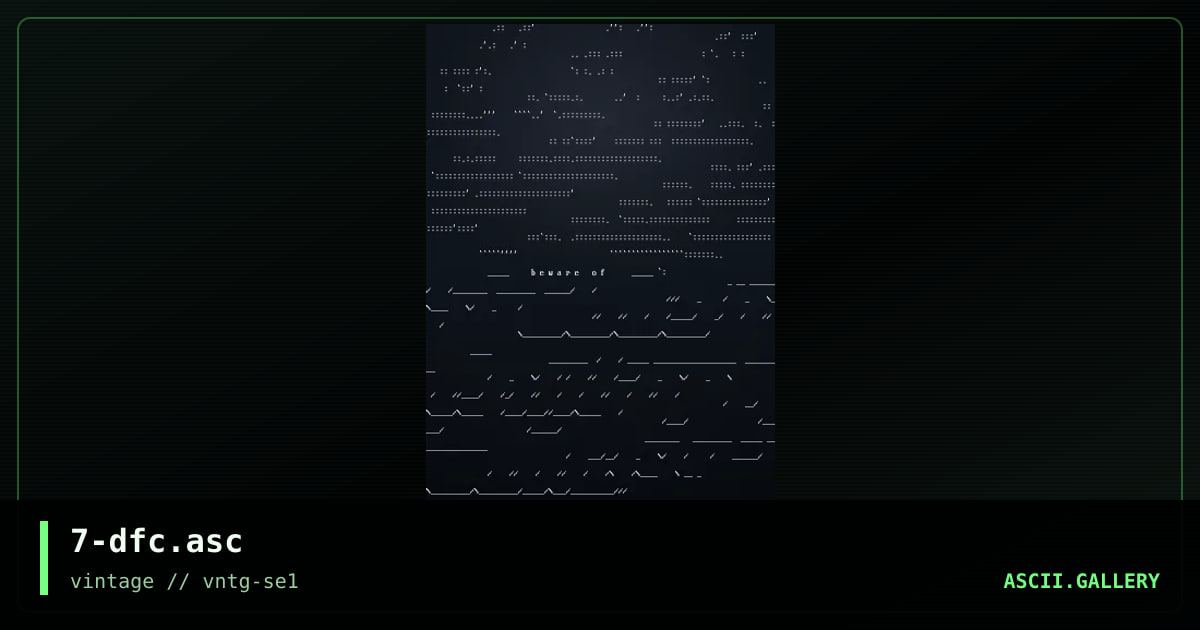 7-dfc.asc, by untagged, 1997
